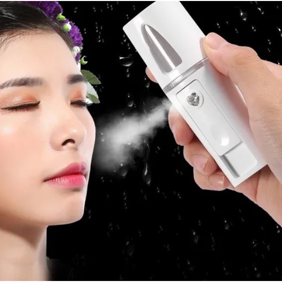 Mini Umidificador Facial Nano Spray Portátil Recarregável Cílios Skin Care Rosto Pronto Entrega