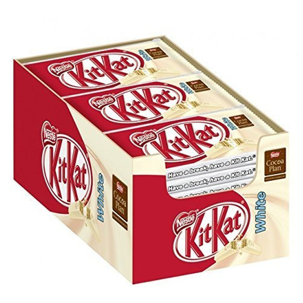Chocolate Kikat Branco 41,5g c/24 - Nestle