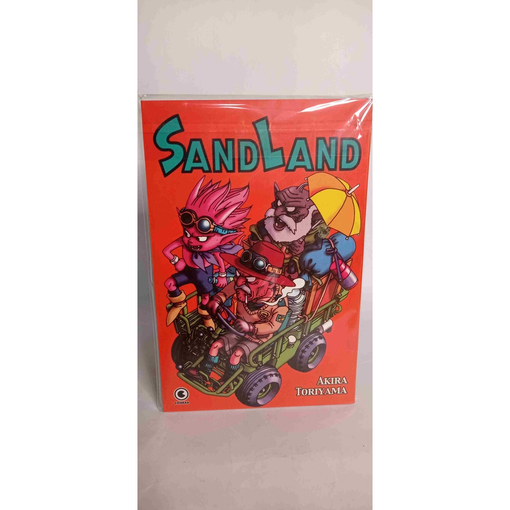 Sand Land - Akira Toriyama / Mangá criador de Dragon Ball Z Conrad coleção lote box Sandland Volume Único