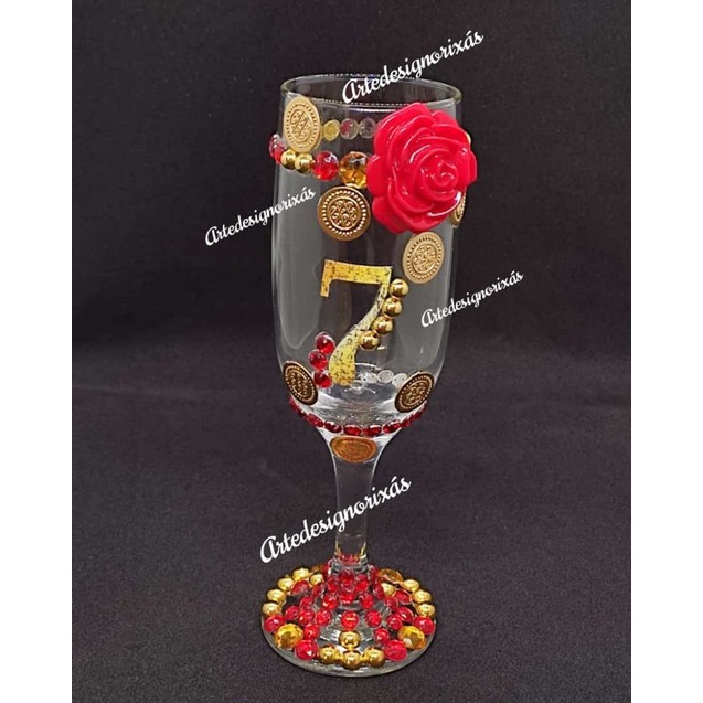 Taça Ciganinha/ Taça Pombagira Cigana/ Taça Pombagira 7 Saias/ Pombagira 7 Véus