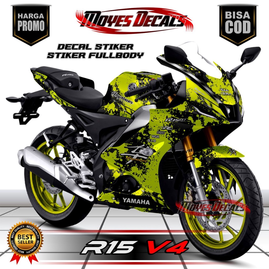 Adesivo Hayausa De Corpo Inteiro Para Yamaha R15V4 Spec C