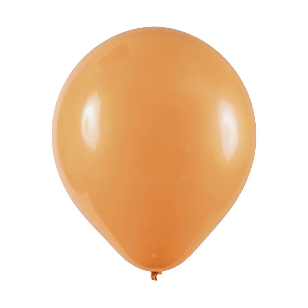 Balão De Festa Redondo Liso - Mocha - 12" 30cm - 24 unidades - Art Latex
