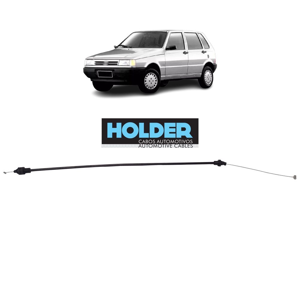 Cabo Acelerador Fiat Uno Mille IE/EP/EX/SX/Young/Smart/City 1.0 Spi Gas 1996 até 2001