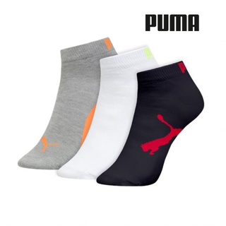 Kit Com 3 Pares Meia Infantil Puma Sapatilha Algodao Original Com NF
