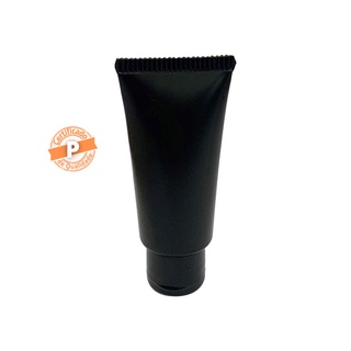 Bisnaga Plástica Preta 60ml C/ Tampa Flip Top (20 Unidades)