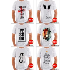 Camisa camiseta Moda Evangélica estampa Gospel e cristã PCKG 03