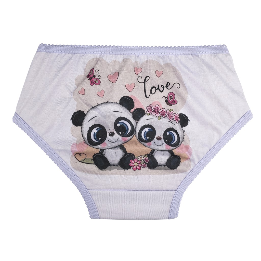 Calcinha Infantil estampa sublimada personagem sortidos - unidade