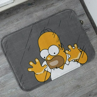 Tapete de Entrada Homer 55x35cm Antiderrapante