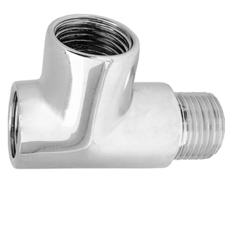 Conexão Adaptador Junção União T Metal Cromado Rosca 1/2 em Oferta na Shopee