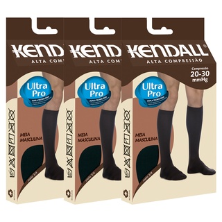 Kit 3 Meia de Compressão Masculina Kendall 1532 em Oferta na Shopee