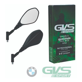 Retrovisor Gvs Bmw F800 Giro 360 Yamaha Lente Plana em Oferta na Shopee