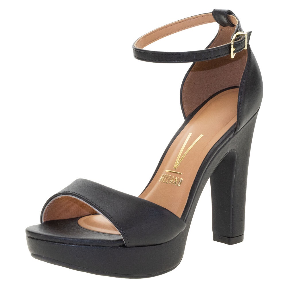 Sandália Feminina Salto Alto Vizzano - 6292217 em Oferta na Shopee