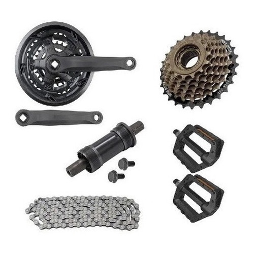 Relação Bicicleta Bike 21 Marchas 7v Aro 26 E 29 Resistente em Oferta na Shopee