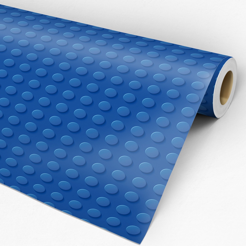 Papel Parede Sala Quarto Infantil Bebê Peça Lego Azul New 75