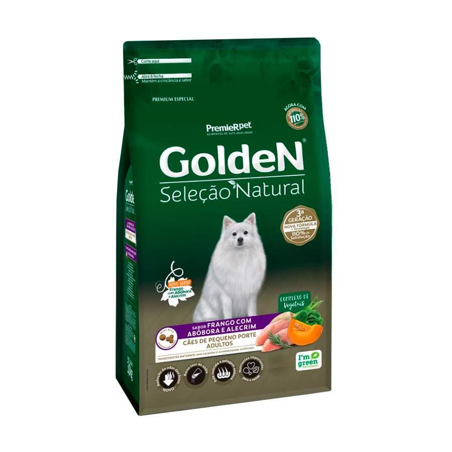 Ração Golden  Cães Ad Raça Peq Sel. Natural Abóbora 10,1Kg em Oferta na Shopee