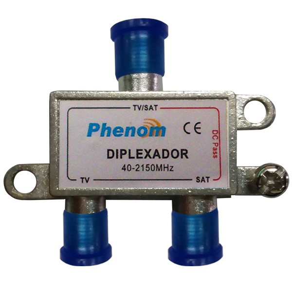 10 Pçs Diplexador Phenom Vhf/uhf/satelite 40-2150 Mhz