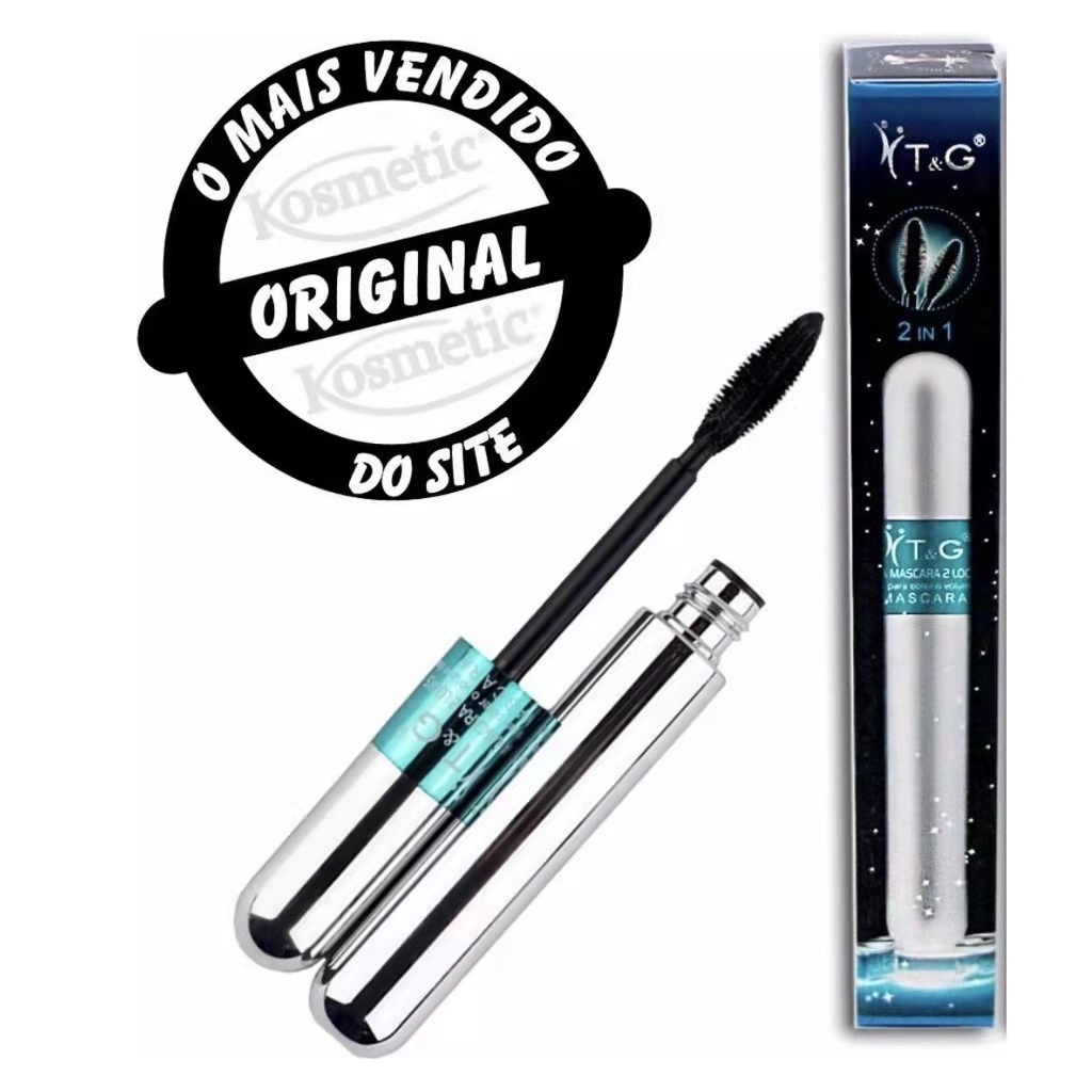 Rímel 4D Tango 2 em 1 - Uma Máscara 2 Looks em Oferta na Shopee