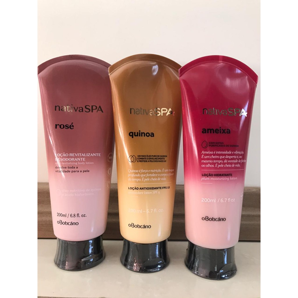 Hidratante Nativa Spa 200 ml O Boticário Shopee Brasil Hidratante Nativa Spa 200 ml O Boticário Shopee Brasil