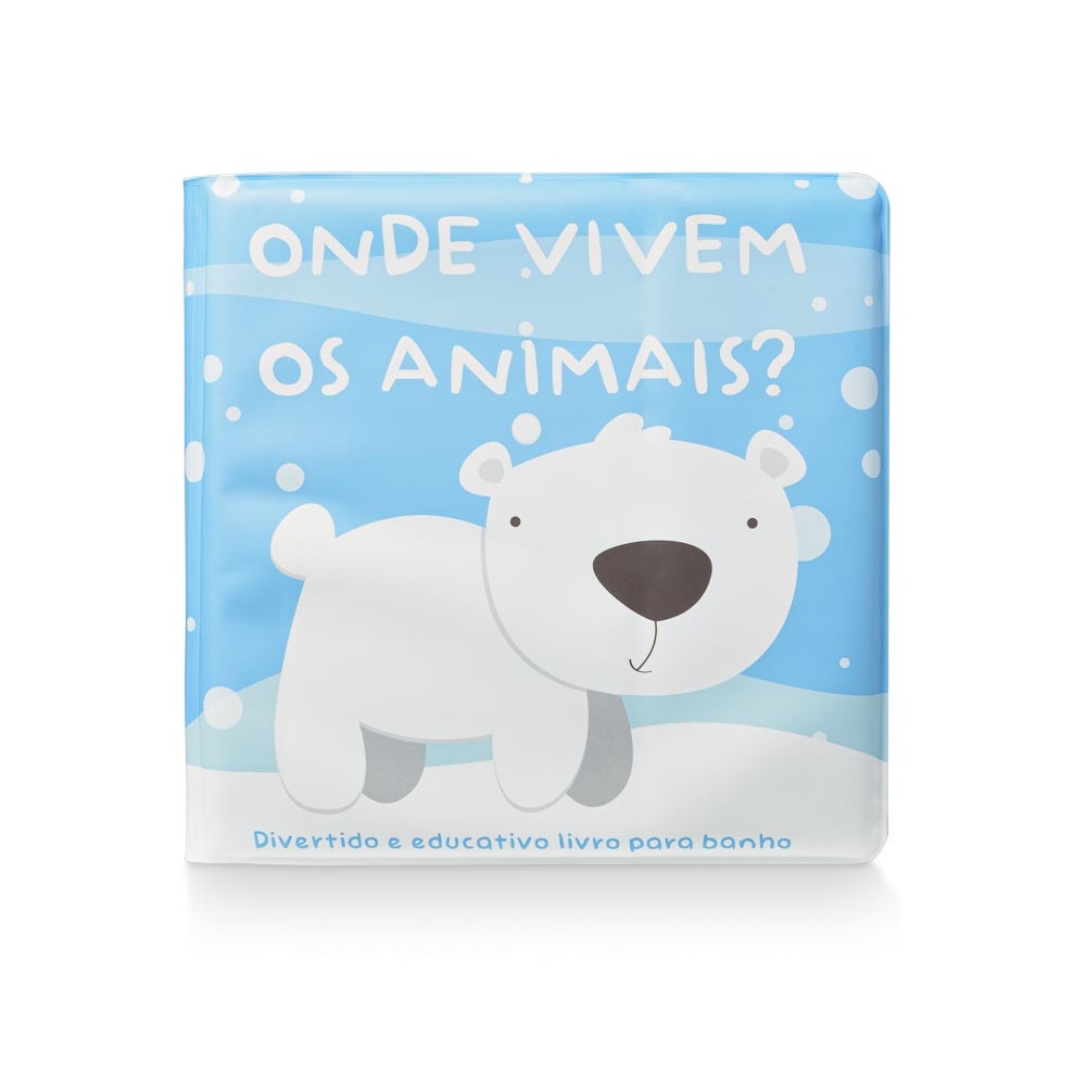 Livro de Banho Onde Vivem os Animais Multikids Baby BB1138