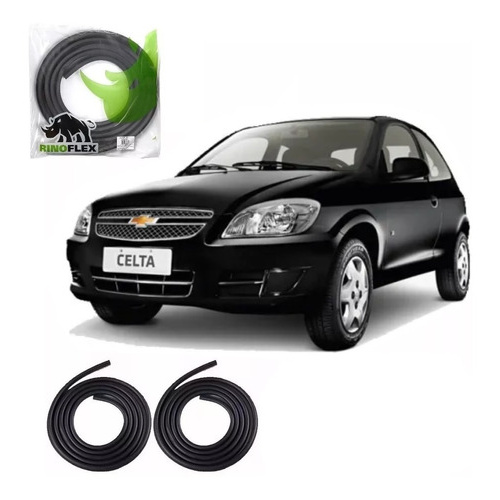 Par Borracha Porta Lateral Agile Astra Celta Corsa Aba Estr em Oferta na Shopee