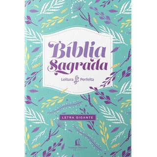 Bíblia Leitura Perfeita NVI | Letra Gigante | Raminhos em Oferta na Shopee