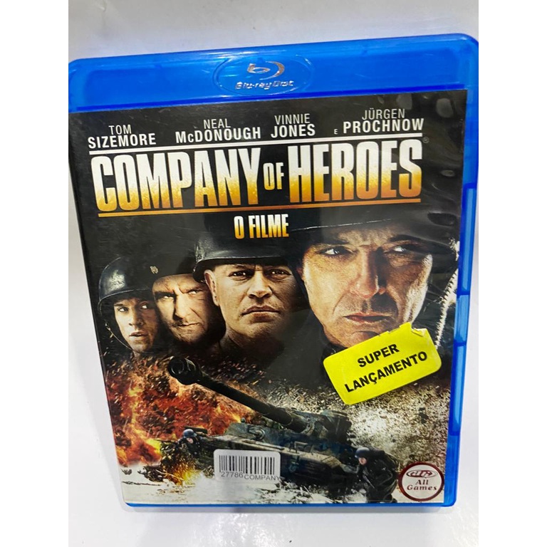 COMPANY OF HEROES O FILME - BLURAY USADO