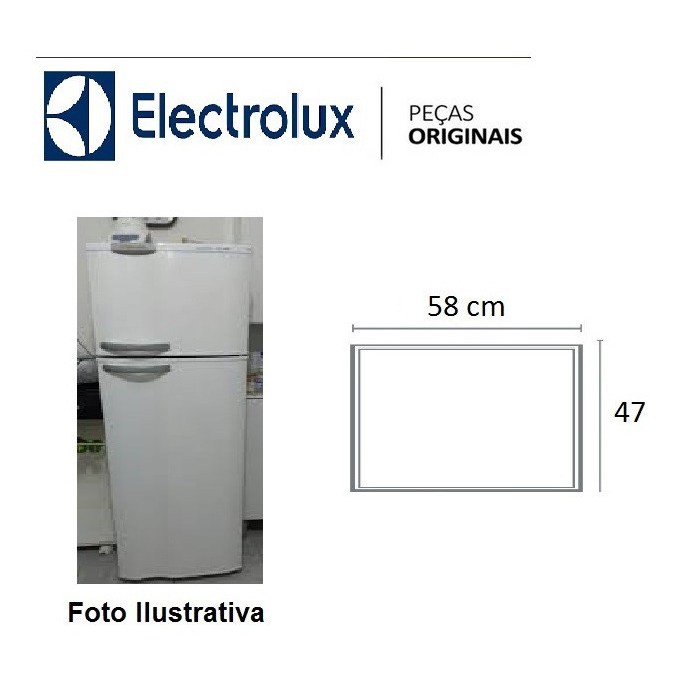 Borracha Electrolux Df34 / Dc34 / Dcw34 / Dfw35 Congelador