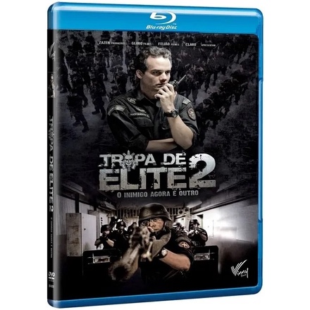 Blu-ray Disk Tropa De Elite 2 O Inimigo Agora É Outro