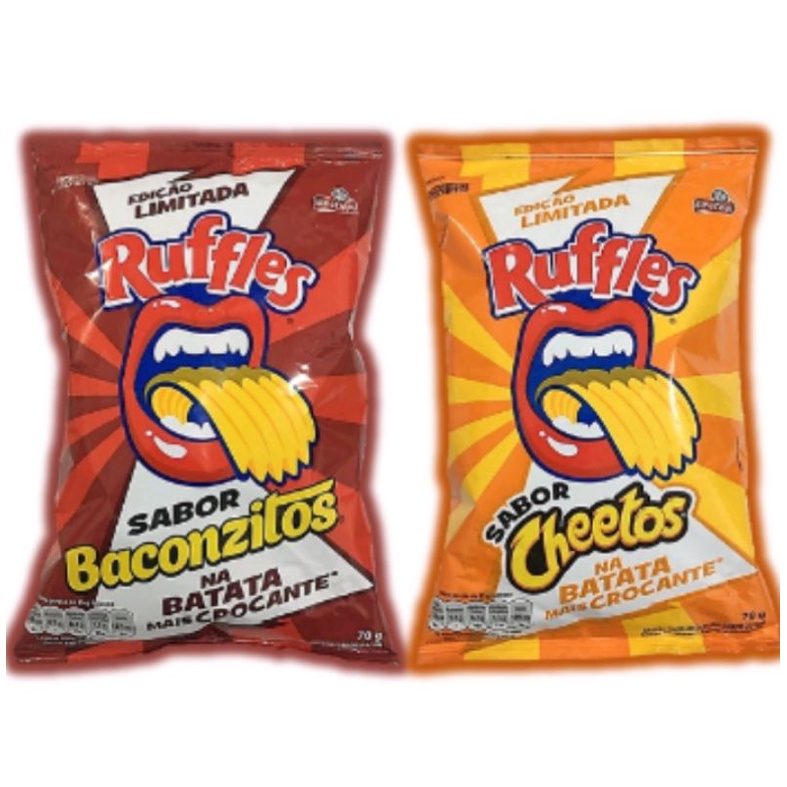 Salgadinho Ruffles sabor Cheetos ou Baconzitos 70g 2unidades | Shopee ...