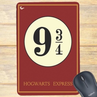 Mouse pad Harry Potter platarforma 9 3/4 plano em Oferta na Shopee