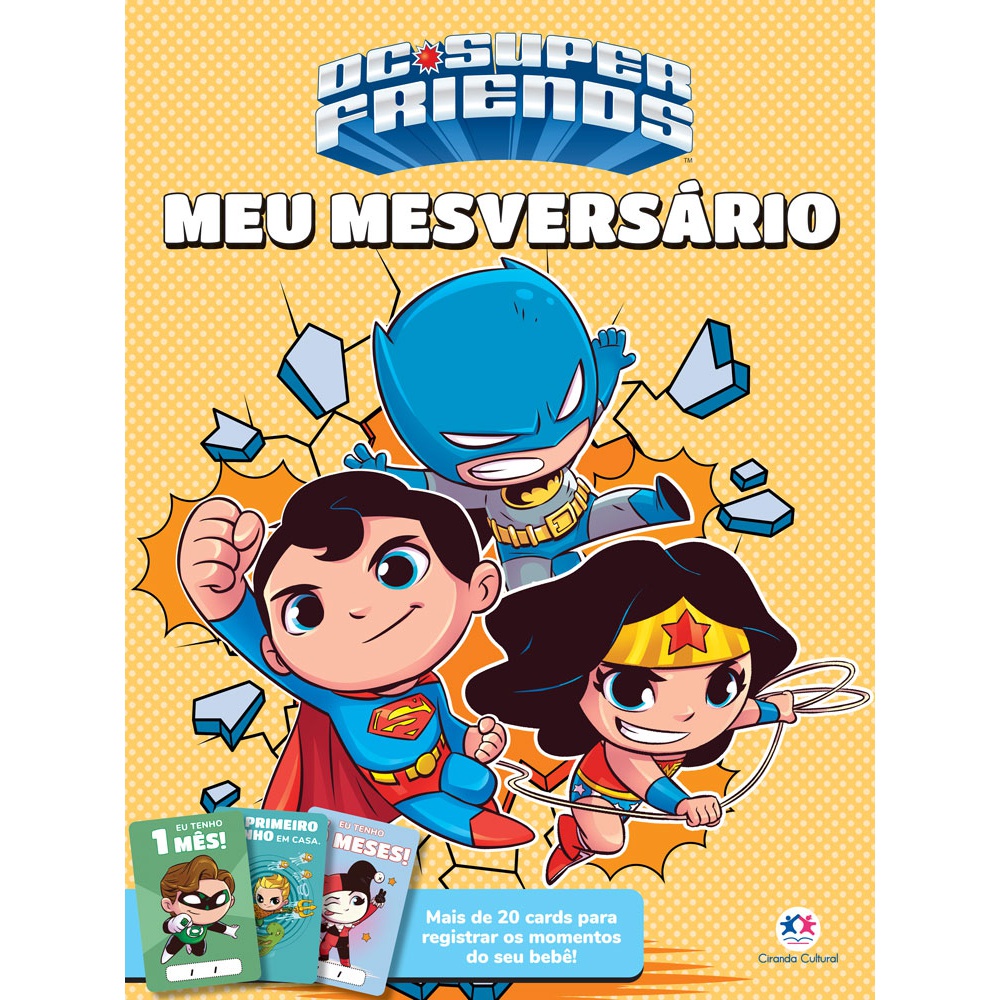 Livro - DC Super Friends: Mesversário - Ciranda Cultural em Oferta na Shopee
