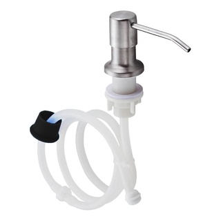 Dispenser Dosador Mangueira Embutir Cuba Suporte Pia Galao Flexivel Cozinha Banheiro Tanque Sabao Detergente Liquido