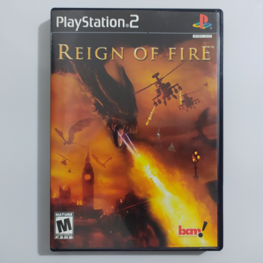 Reign Of Fire Completo Original PS2 - Escorrega o Preço