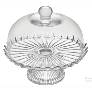 Conjunto Boleira Pétalas De Jasmim Transparente - Vitazza em Oferta na Shopee