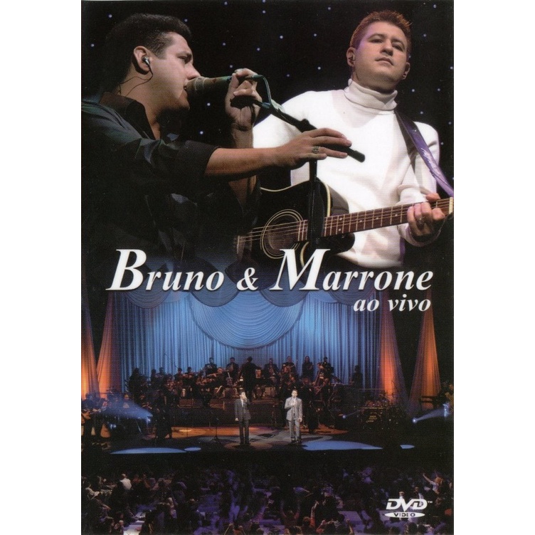 DVD BRUNO E MARRONE AO VIVO ORIGINAL E LACRADO