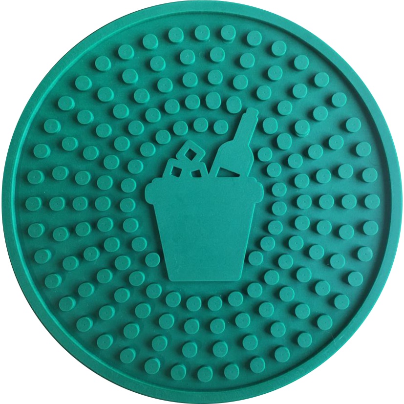 Apoio Para Balde De Gelo Bar mat 20Cm Escorredor de agua Para Mesa Combos Bar Suor Chopp Whisky Cerveja Protege Moveis