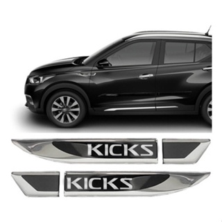Par De Emblema Lateral Resinado Kicks 2018 2019 2020 em Oferta na Shopee