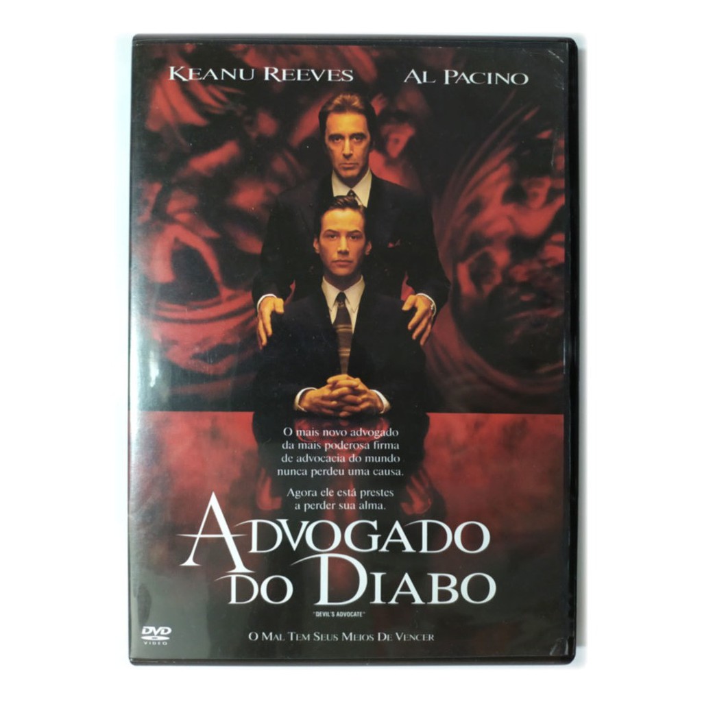 Dvd Advogado Do Diabo Keanu Reeves Al Pacino Charlize Theron Shopee Brasil