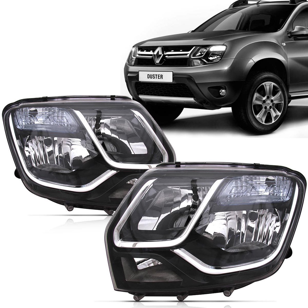 Farol Duster 2015 2016 2017 2018 2019 em Oferta na Shopee