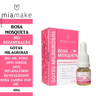 MIA MAKE Óleo de Rosa Mosqueta 100% Puro 10ml