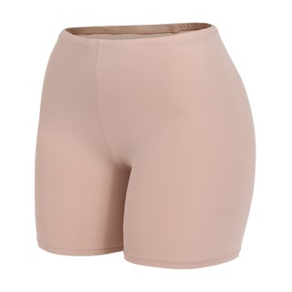 Short Feminino Segunda Pele Comprido Cintura Alta Cós Alto Micro-fibra de Poliamida Malha Fria Preto e bege Revenda