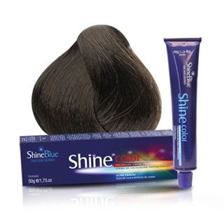 Coloração 7.1 Louro Médio Acinzentado Shine Blue 50g em Oferta na Shopee