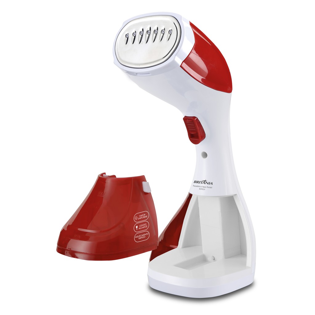 Detalhes do Passadeira a Vapor Portátil Britânia Vaporizador BVP02V 1100W