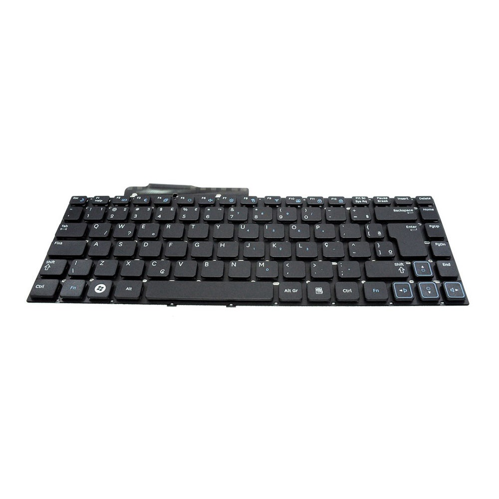Teclado para Notebook Samsung NP-RV415 NP-RV415-CD1BR | Preto com Ç
