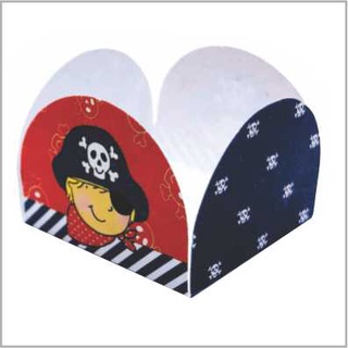 50 forminhas 4 pétalas PIRATA 4 para doces, bombom de chocolate brigadeiros , festas temáticas. em Oferta na Shopee