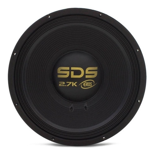 Eros Sds 15 Pol 1350w Rms Subwoofer 2.7 Alto Falante 8 Ohms