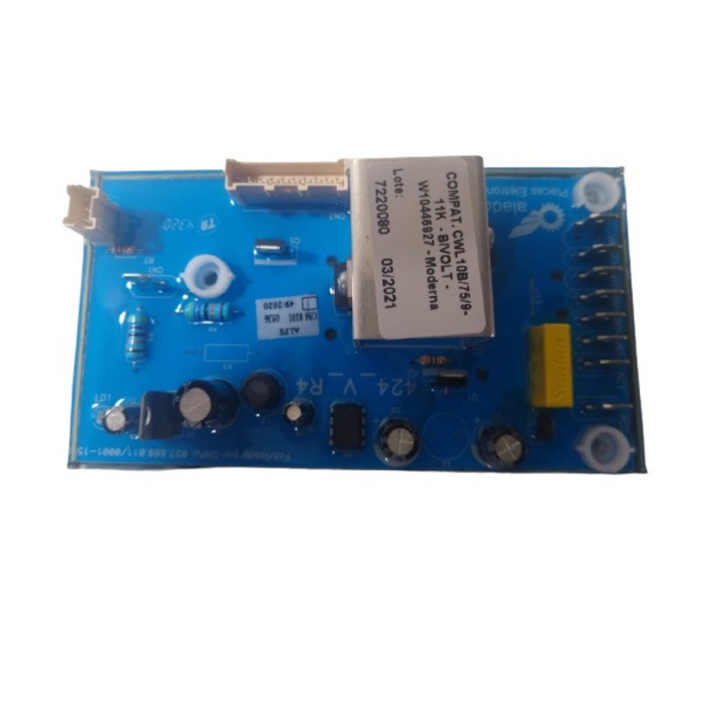 Placa Potencia Lavadora Brastemp Cwl10 Cwl75 Bwl09 Bwl11  W10446927