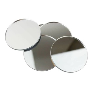 Espelho Redondo Decorativo 10x10cm Vidro Cristal Para Decorações em Oferta na Shopee