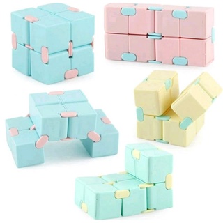 Cubo Infinito Cube Infinity Brinquedo Criativo Fidget Toy Descompressão Anti Stress Criança Autismo Satisfatório Colorido Divertido Ansiedade
