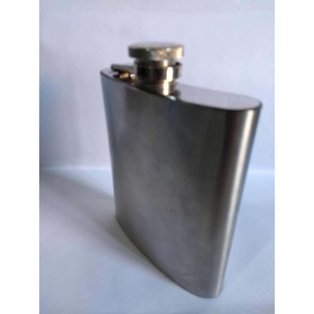 Cantil Em Aço Inox 230 Ml Porta Bebidas Whisky/vodka/rum